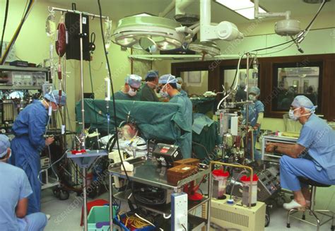 Heart bypass surgery - Stock Image - M560/0359 - Science Photo Library