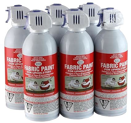 Amazon.com: Simply Spray Upholstery Fabric Spray Paint 8 Oz. Can Brite Red: Home Improvement