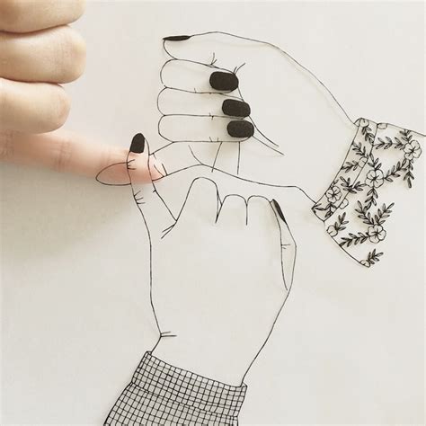 Poetic Paper-Cut Illustrations Look Like Delicate Pen Drawings