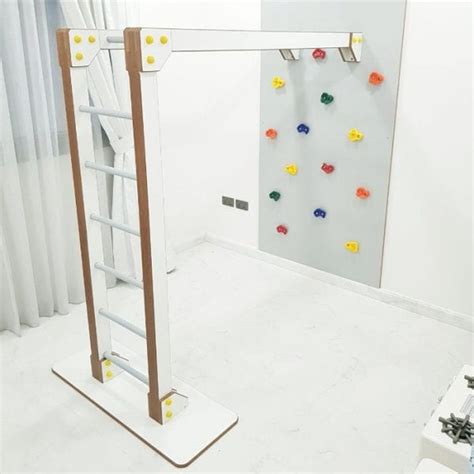 Buy Climbing Wall with Monkey Bars at Moon Kids Home