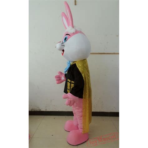 Pink Bunny Costume Adult Bunny Mascot Costume Easter Bunny Costume