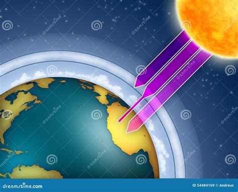 Ozone Layer Stock Illustration - Image: 54484169