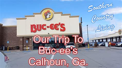 Buc-ee's -- Our Trip To Buc-ee's In Calhoun, Ga. - YouTube