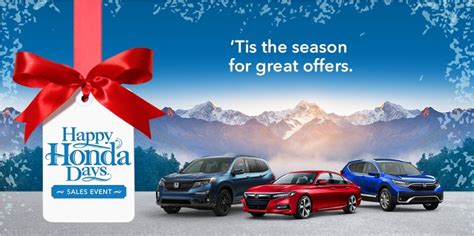 Happy Honda Days Specials at Honda of Downtown LA