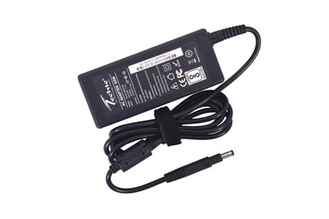 Techie HP 65 Watt Laptop Charger 19.5V, 3.33A Pin Size 4.8mm X 1.7mm Compatible For HP Laptops ...