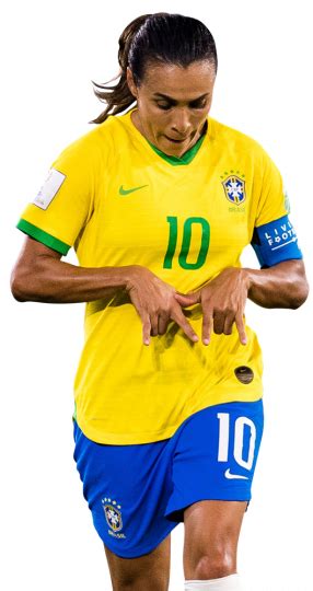 Marta Vieira Brazil Women football render - FootyRenders