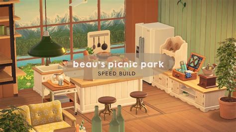 beau's picnic park 🍊 | happy home paradise (acnh speed build) - YouTube