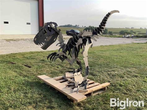 Custom Made Metal Dinosaur BigIron Auctions