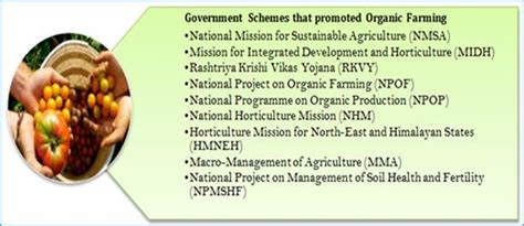 Various government schemes to promote organic agriculture | Download Scientific Diagram