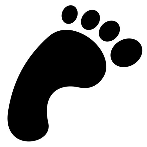 Footprint icon | Game-icons.net