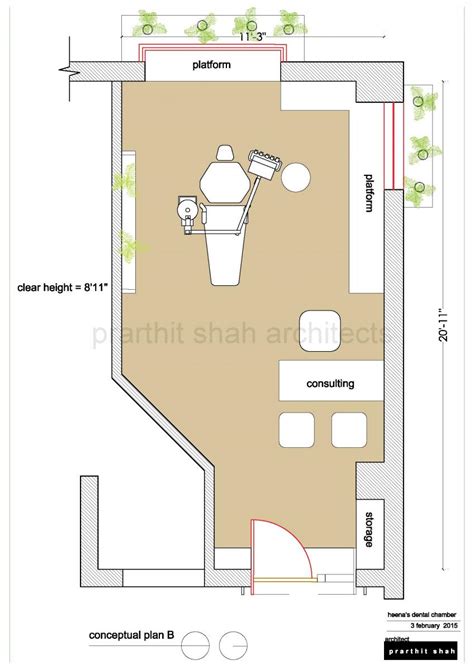 clinic design | dental clinic @ prarthana hospital | prarthit shah architects