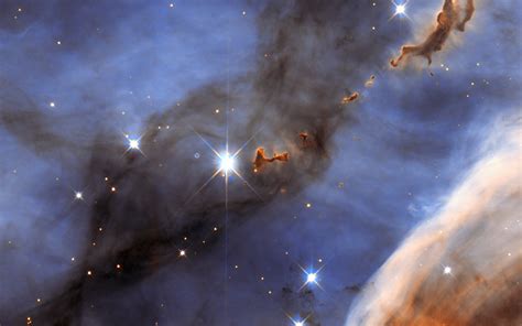 Evaporating Blobs of the Carina Nebula Space Wallpaper | Space