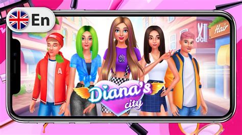 Diana talks about her new game Diana's city. - YouTube