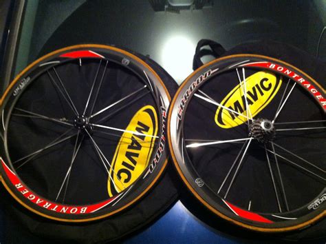 2010 Bontrager 650c carbon race wheels For Sale