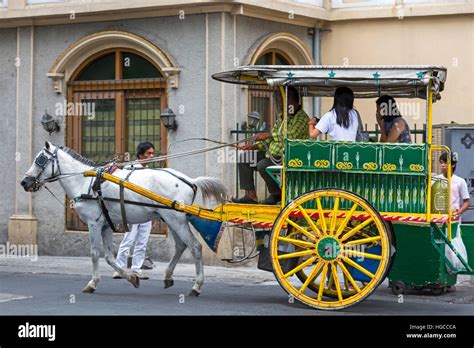 Kalesa at Intramuros, Manila, Philippines Stock Photo - Alamy