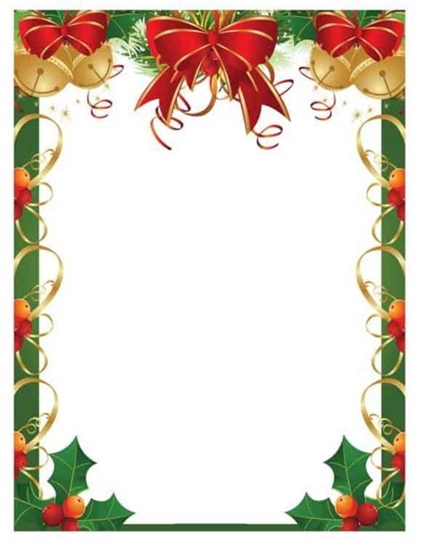 Black And White Christmas Page Borders | Christmas Border 728 | Christmas cards free, Free ...