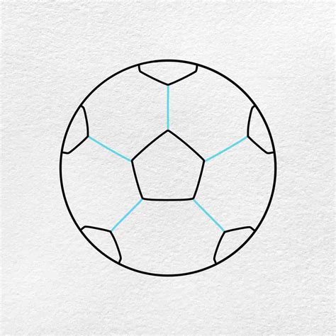 Original Soccer Ball Drawing Easy - Infoupdate.org