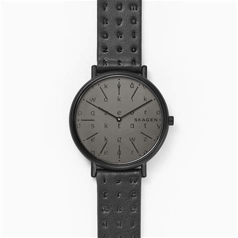 SKAGEN SIGNATUR WOMAN WATCH BLACK 36MM - Sunlab Malta