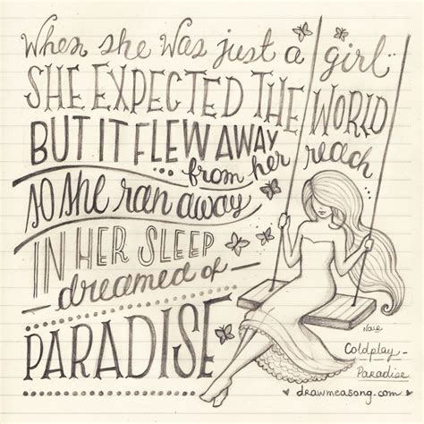 Paradise Coldplay Lyrics