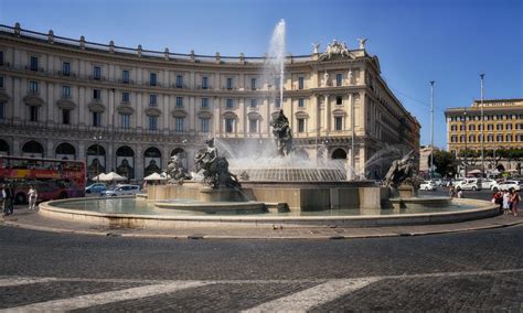 Roma Die Piazza della Repubblica Foto & Bild | people, historisches, menschen Bilder auf ...