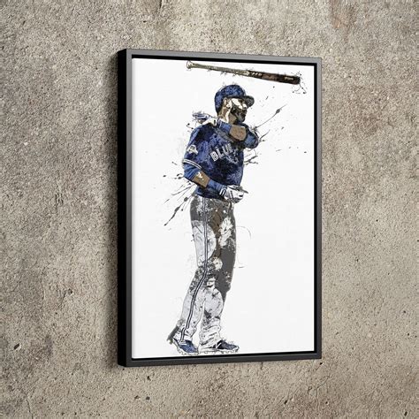 Jose Bautista Bat Flip Poster Toronto Blue Jays Baseball Hand | Etsy