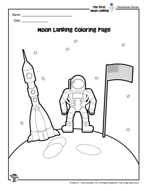 The First Moon Landing Lesson Plan & Activities for Kids | Woo! Jr ...