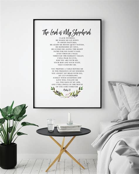 Scripture Print Christian Wall Art Bible Quotes Bible Verse - Etsy