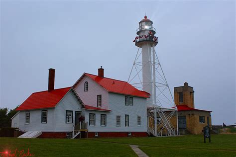 WhiteFish Point Lighthouse Photograph by Michael Rucker - Fine Art America