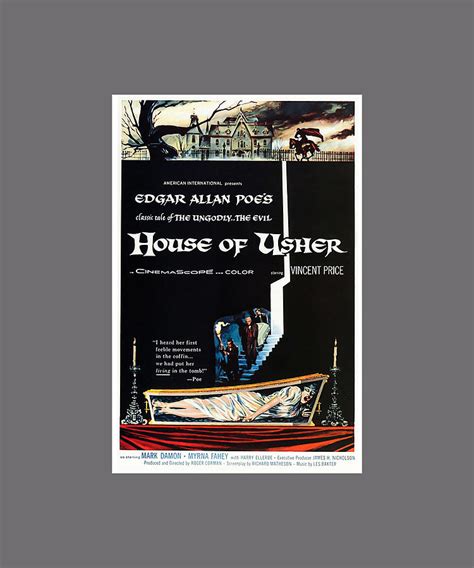 House of Usher Movie Poster Tapestry - Textile by Hunt Teagan - Pixels