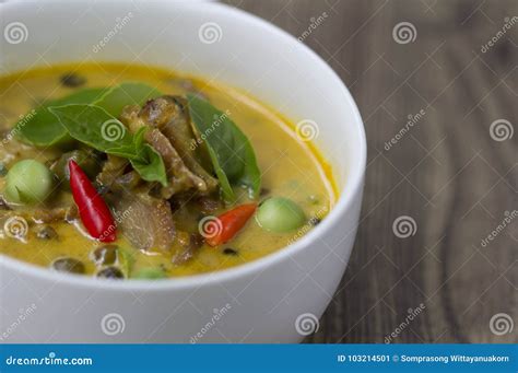 Pork Curry with Coconut Milk Stock Image - Image of pepper, eggplant ...