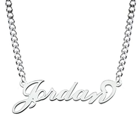 Best Silver Name Plate Necklace