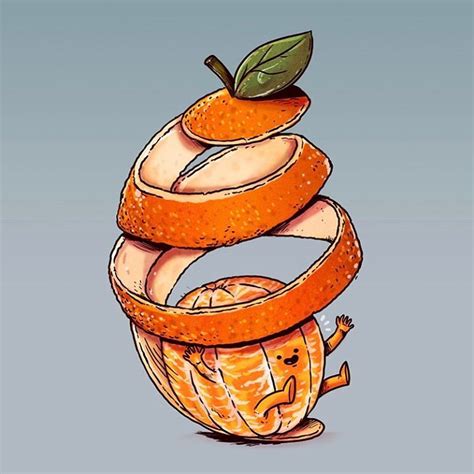 Instagram post by Alex Solis • Mar 29, 2017 at 5:21am UTC | Funny illustration, Fruits and ...