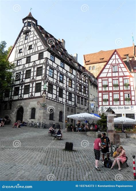 The Old Town of Nuremberg editorial stock photo. Image of germany - 103764373