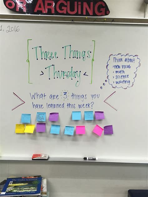 Three Things Thursday Future Classroom, School Classroom, Classroom Activities, Classroom ...