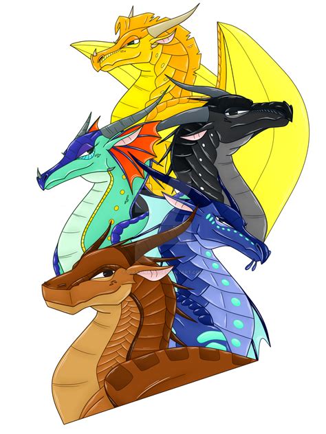 Dragonets of Destiny by giratina135 on DeviantArt