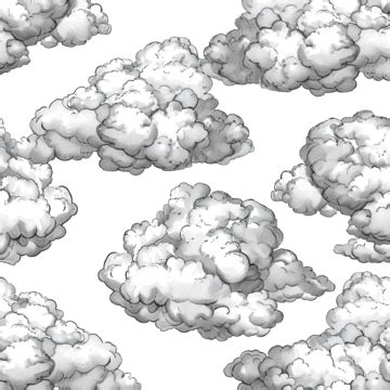 Clouds All Over Print Pattern, Abstract, Air, Art PNG Transparent Image and Clipart for Free ...