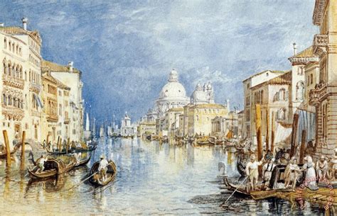 Joseph Mallord William Turner The Grand Canal, Venice painting - The ...