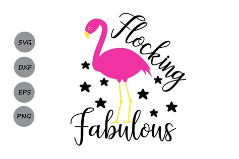 Flocking Fabulous SVG, Flamingo Svg, Beach Svg, Tropical Svg (111652) | SVGs | Design Bundles