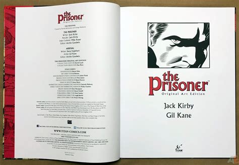 The Prisoner - Original Art Edition • Artist's Edition Index