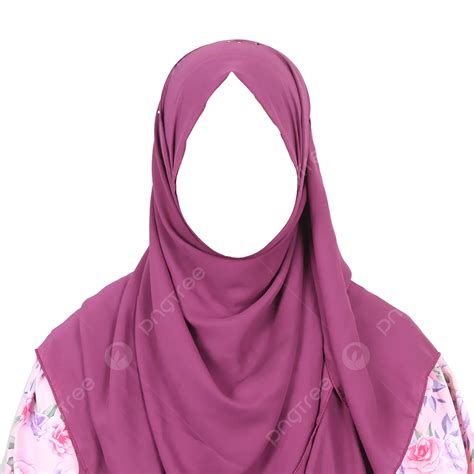 Womens Pink Color Dress With Hijab, Muslim Girl Hijab, Hijab Women, Muslim PNG Transparent ...