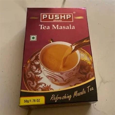 Pushp Tea Masala, Packaging Type: Box, Packaging Size: 50g at Rs 45/box ...