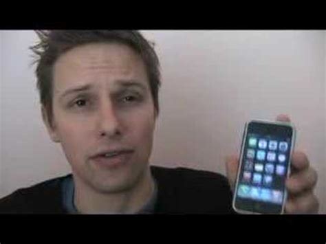 Apple iPhone 3G - first impressions from WWDC 08 - YouTube