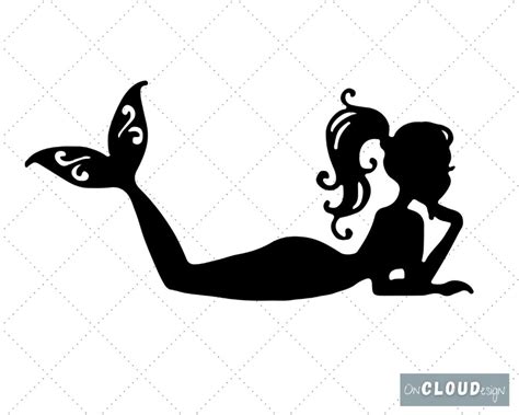 Mermaid Svg Instant Download 3 SVG PNG Dxf Digital - Etsy