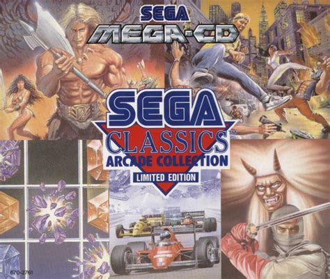 Sega Classics Arcade Collection (Limited Edition) box covers - MobyGames