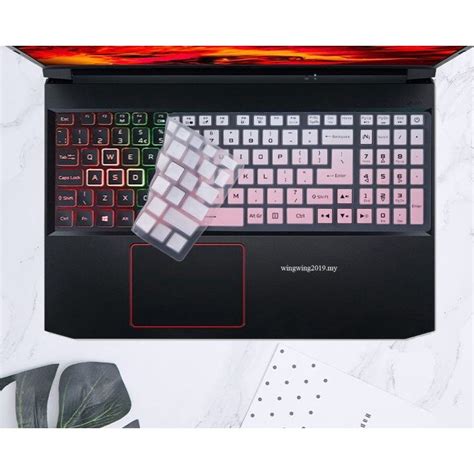 Silicone Laptop Keyboard Cover Accessory For Acer Nitro 5 AN515-46 ...