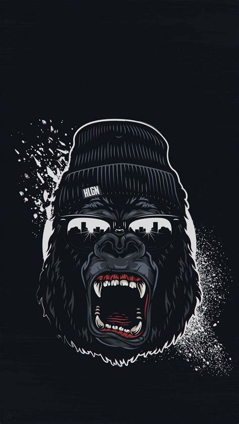 Angry Gorilla IPhone Wallpaper HD - IPhone Wallpapers : iPhone ...