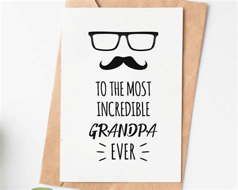 Grandpa Father S Day Card - Printable Cards