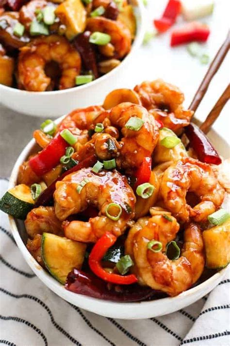 BEST Kung Pao Shrimp (Chinese Takeout Copycat) - Joyous Apron