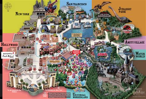 Universal Studios Japan Map 2024 - Geri Pennie