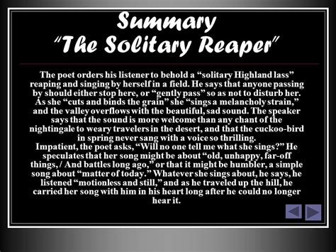 😍 The solitary reaper theme. Solitary Reaper by William Wordsworth, Poem text and Review. 2019-02-28